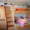 EUROPIAN STEAMED BEECH BUNKBED WITH STEPS & STORAGE