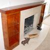 MAPLE FIREPLACE MANTLE & SHELVES