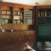 BIRCH BOOKSHELVES WITH TV & STORAGE